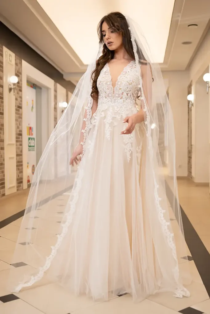 Svadobné šaty Agatha 14 Salón svadobných šiat Joanna Nowy Targ