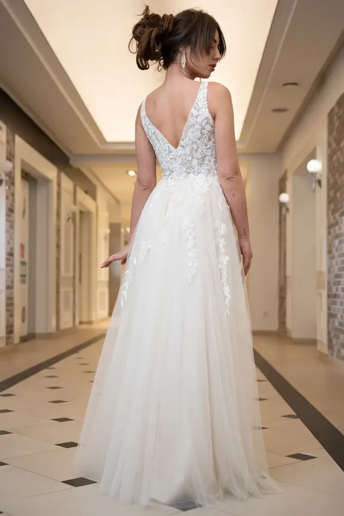 Svadobné šaty Amber 3 Salón svadobných šiat Joanna Nowy Targ