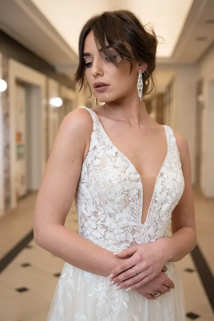 Svadobné šaty Amber 4 Salón svadobných šiat Joanna Nowy Targ