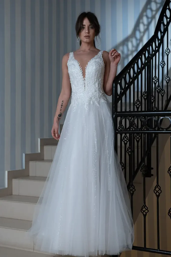 Svadobné šaty Camila 3 Salón svadobných šiat Joanna Nowy Targ