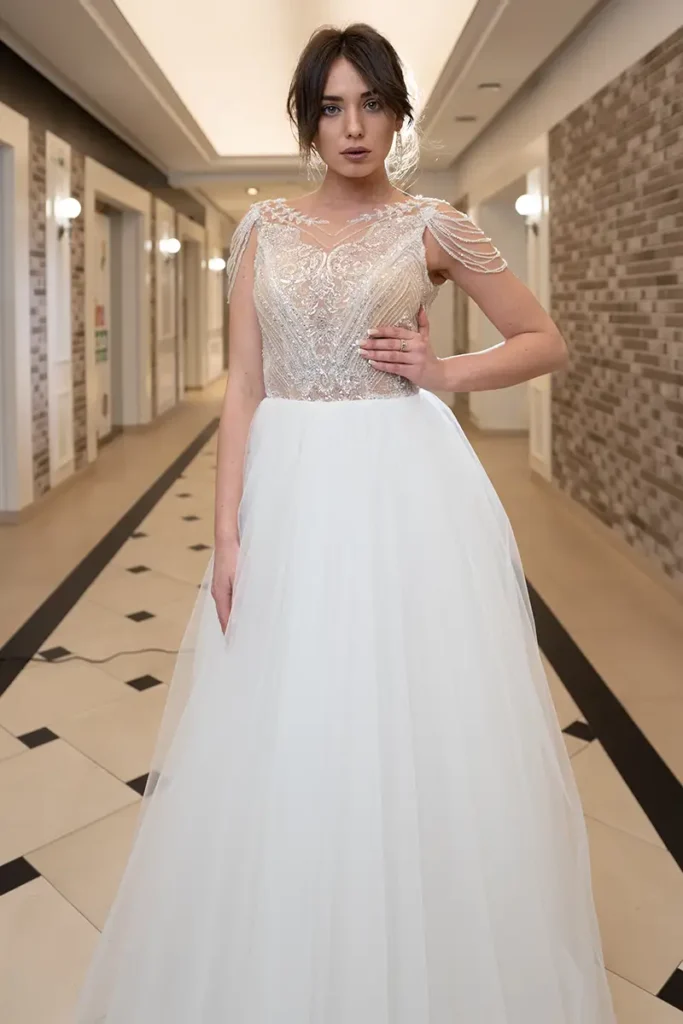 Svadobné šaty Cindy 4 Salón svadobných šiat Joanna Nowy Targ