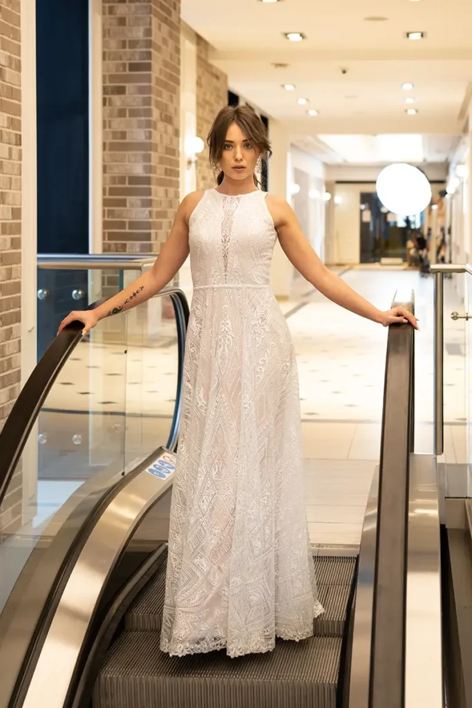 Svadobné šaty Elisa 2 Salón svadobných šiat Joanna Nowy Targ