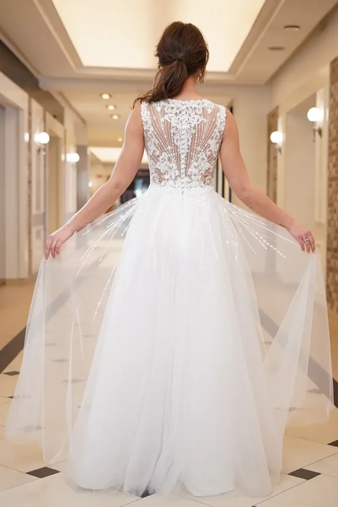 Svadobné šaty Megi 4 Salón svadobných šiat Joanna Nowy Targ