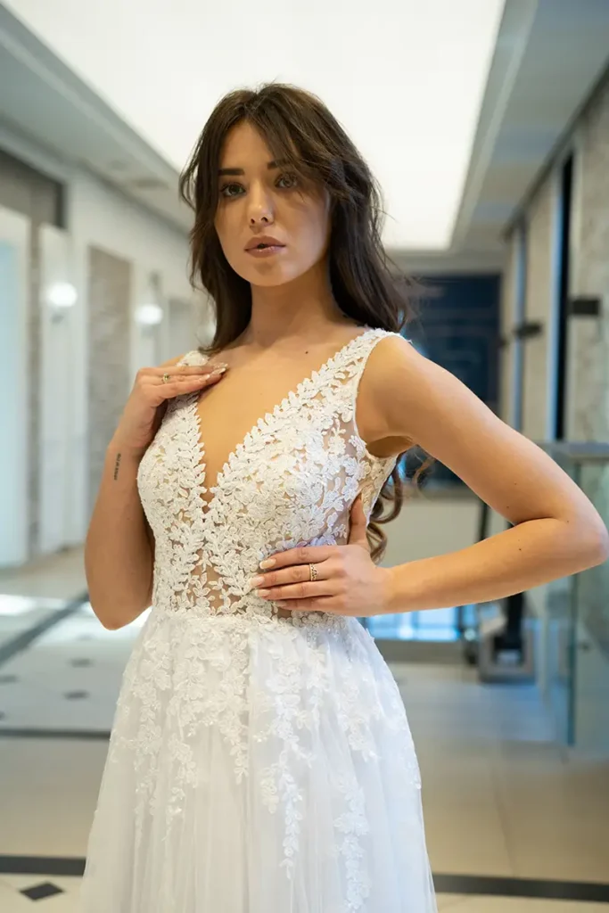 Svadobné šaty Rose 4 Salón svadobných šiat Joanna Nowy Targ