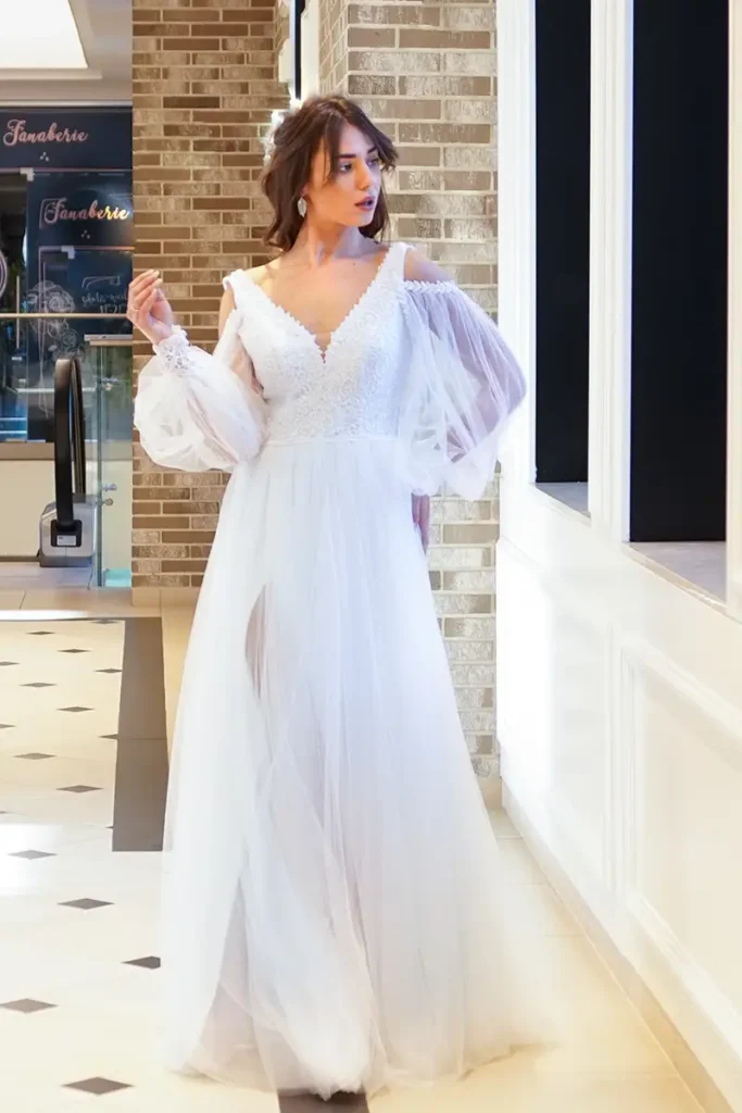 Svadobné šaty Sarah 4 Salón svadobných šiat Joanna Nowy Targ